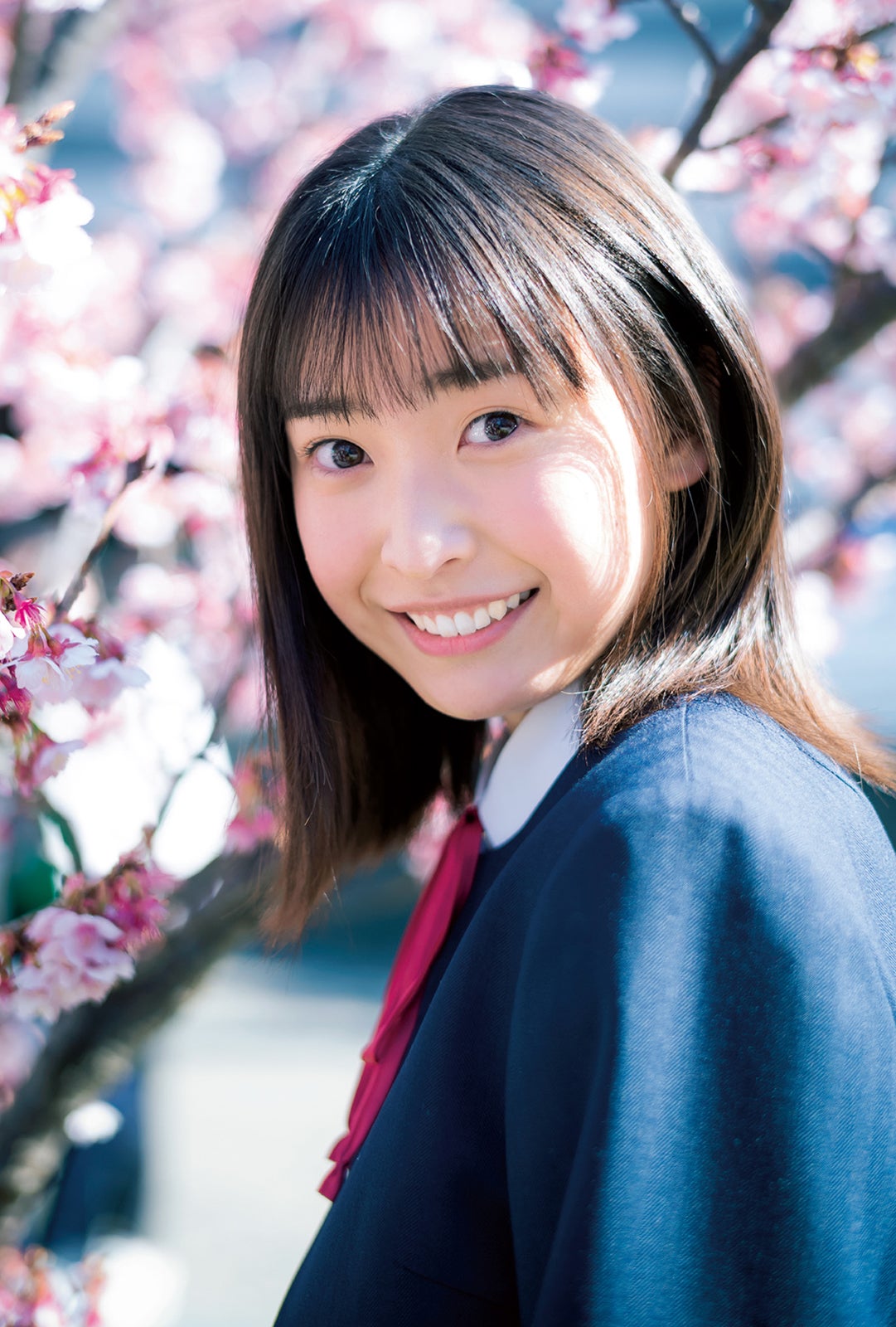 坂川陽香／「B.L.T.graduation2022中学卒業」セブンネットショッピング購入特典ポストカード （画像提供：東京ニュース通信社）