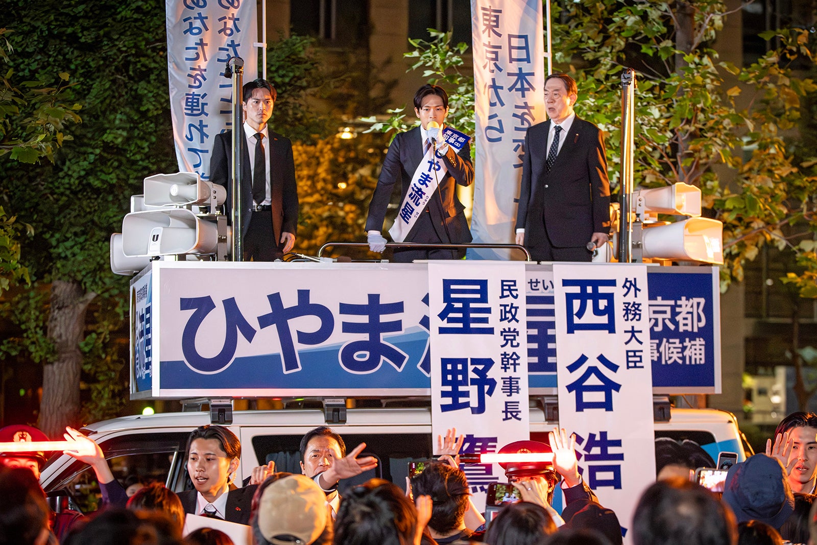 松下洸平「銀河の一票」最終話（C）カンテレ・フジテレビ