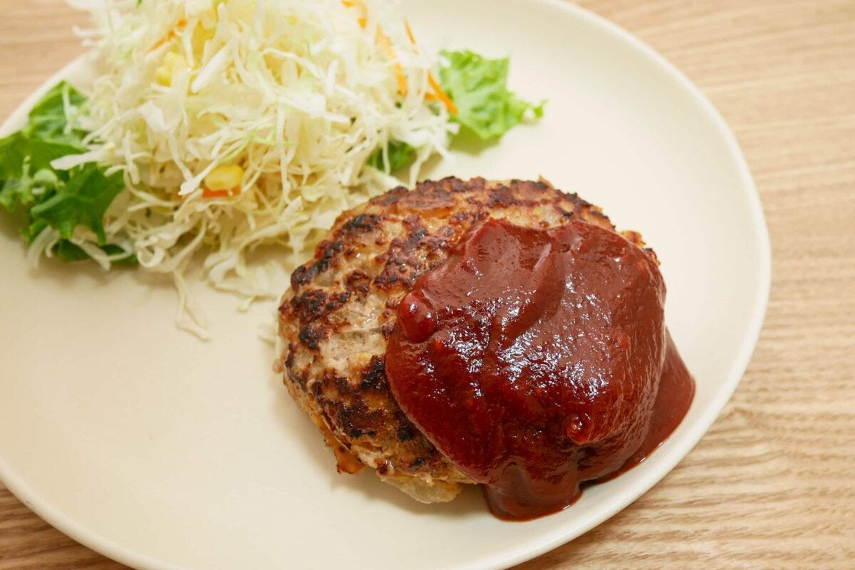 土井善晴・ハンバーグ