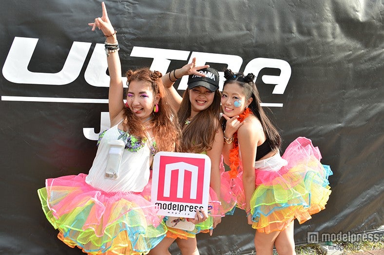 会場に集まったオシャレ女子たち