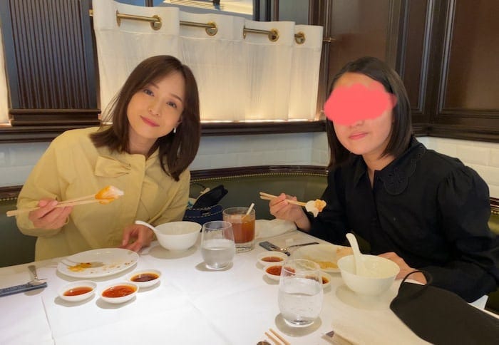 花田虎上 妻と娘とともに中華ランチを堪能 美味しすぎるくらい美味しかった モデルプレス