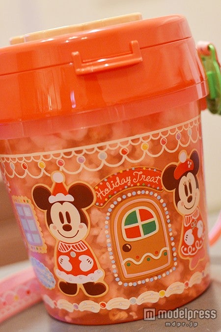 クリスマス限定ポップコーン、バケット付き￥1600