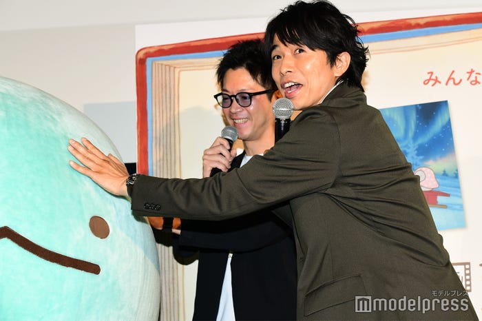 まんきゅう監督、井ノ原快彦(C)モデルプレス