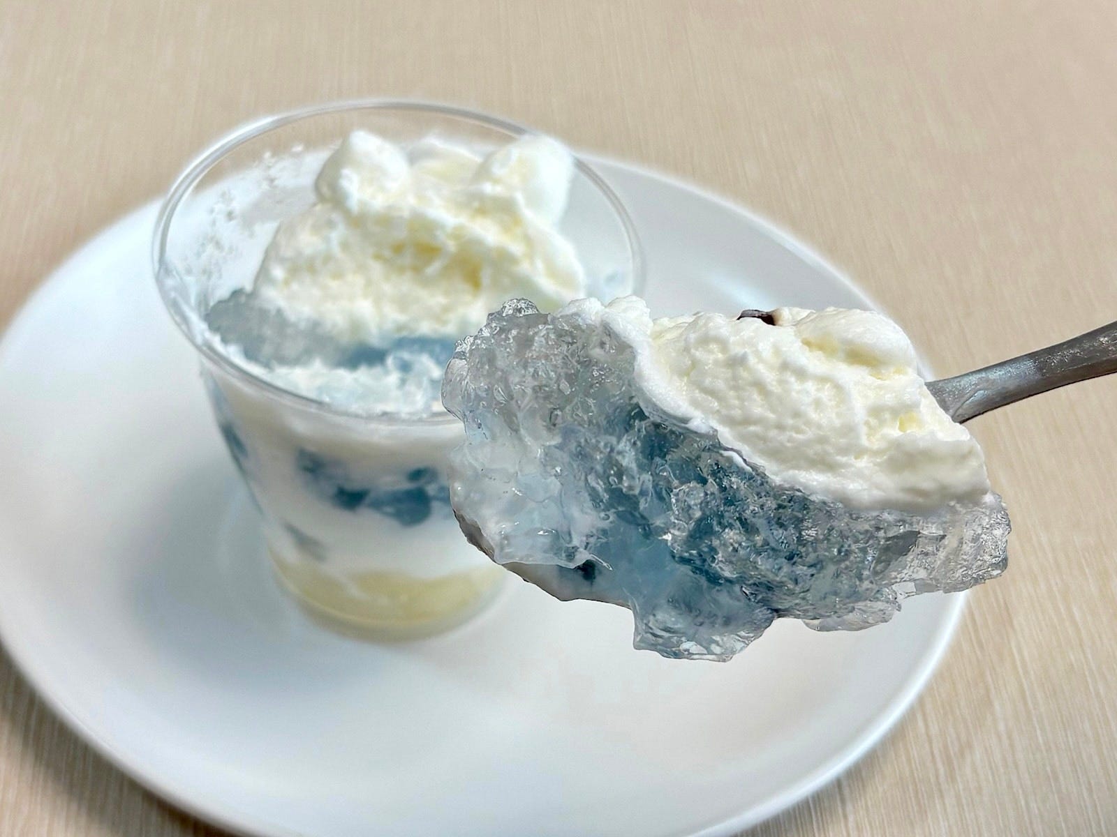 しろくまちゃん、さようなら……。ソーダとヨーグルトが爽やかで美味!