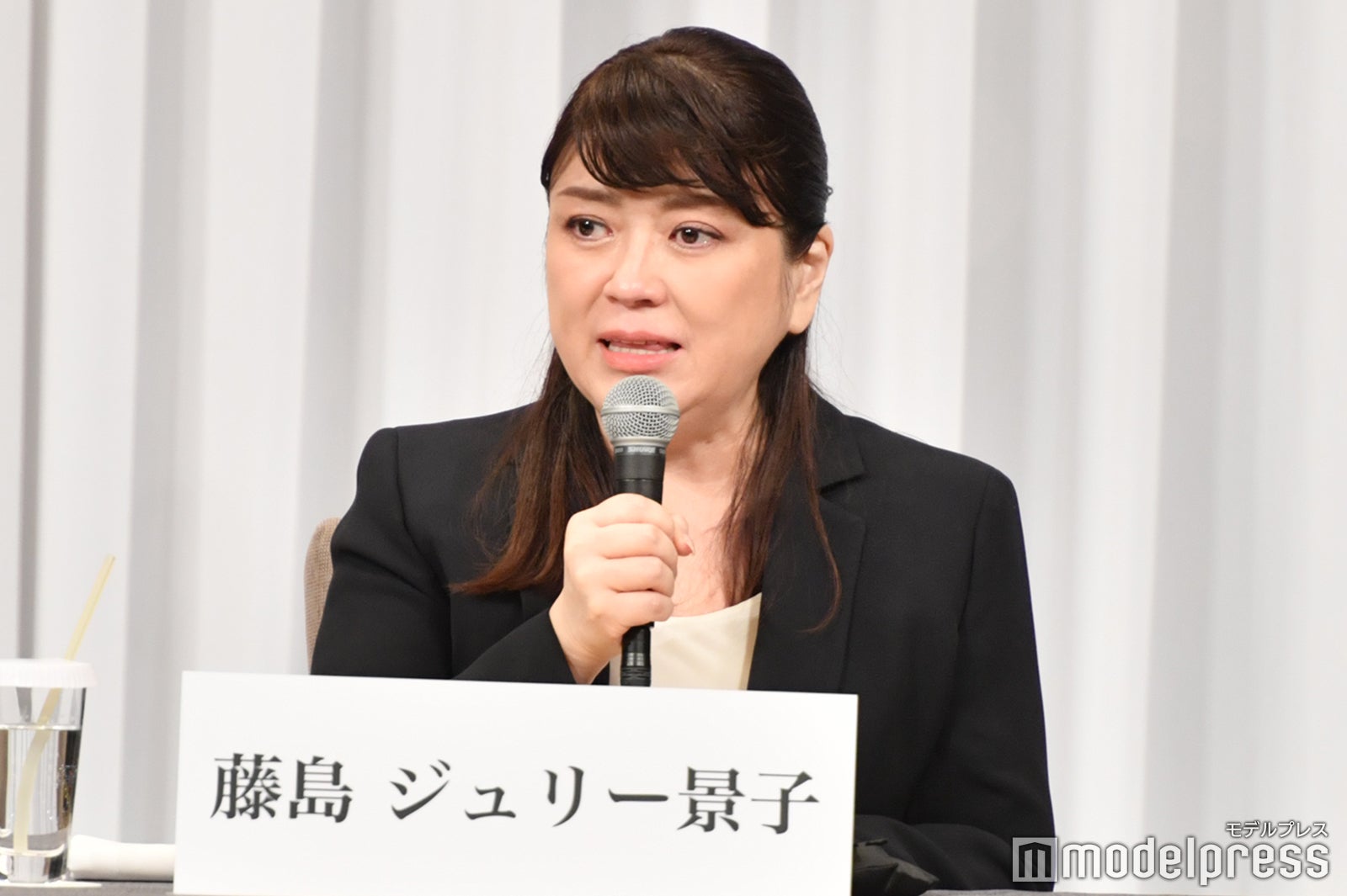 ジャニーズ会見＞藤島ジュリー景子氏、涙の訴え ジャニーズファンに向けて感謝 - モデルプレス