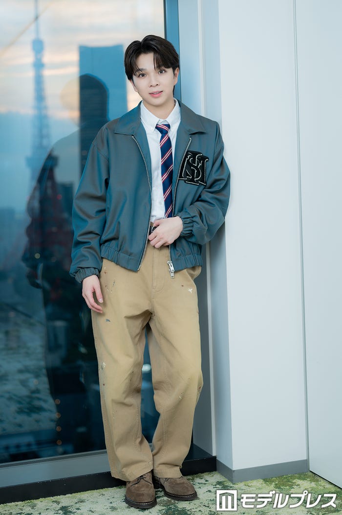 塩崎太智(衣装:Maison Shun Ishizawa/Paraboot AOYAMA/その他スタイリスト私物)(C)モデルプレス