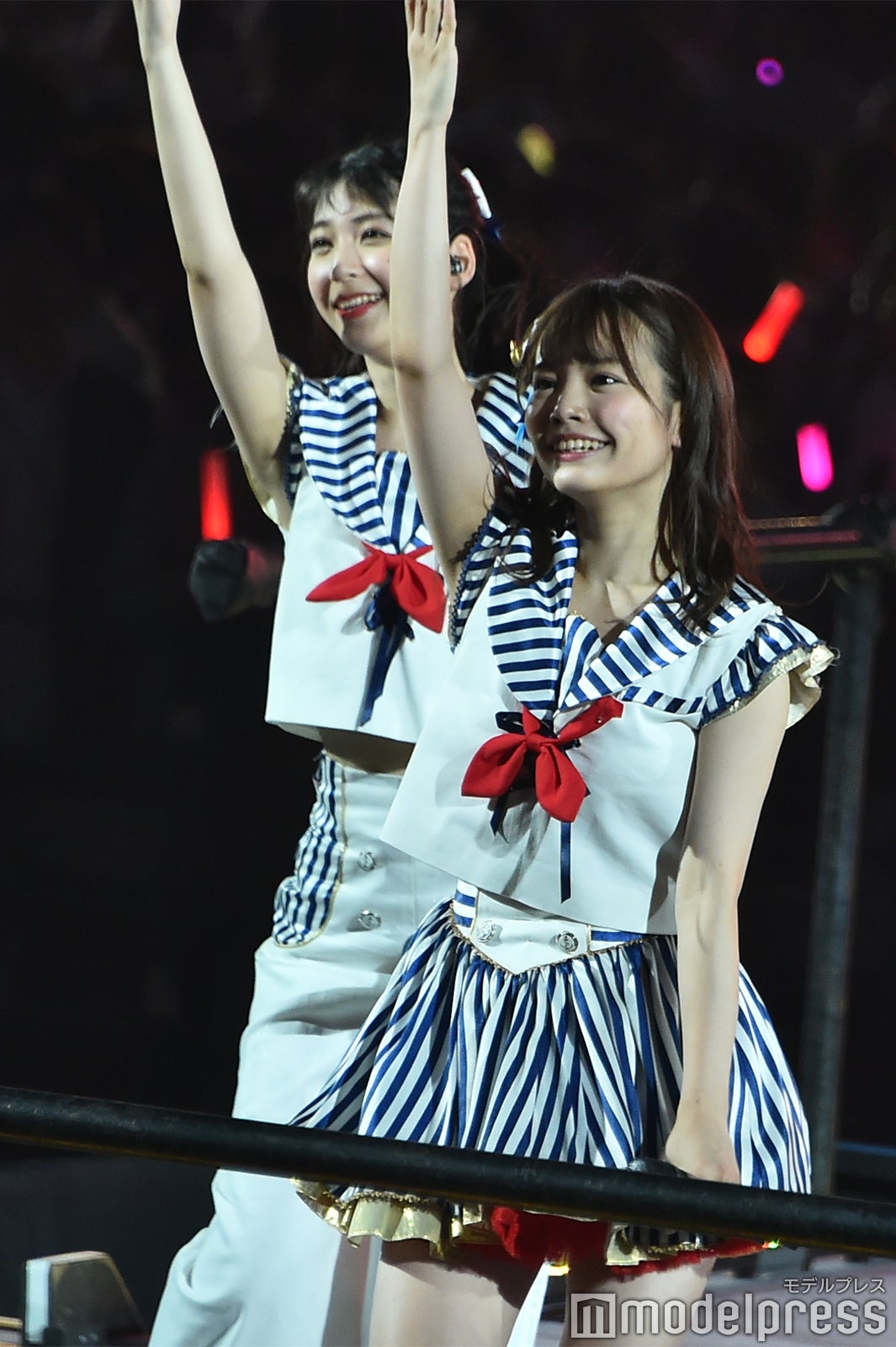 松岡菜摘、渕上舞／「AKB48 53rdシングル 世界選抜総選挙」AKB48グループコンサート（C）モデルプレス