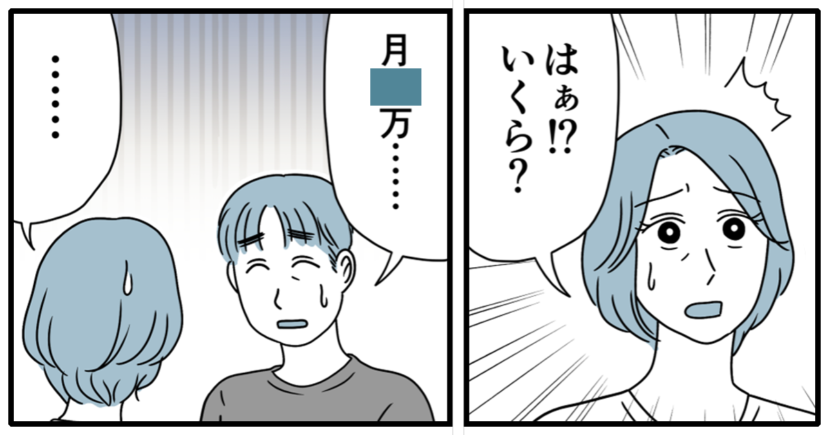 ＜旦那からクレーム＞「ボーナスが増えたからお小遣い増やせ」と言われた。家計は毎月赤字なんだけど？