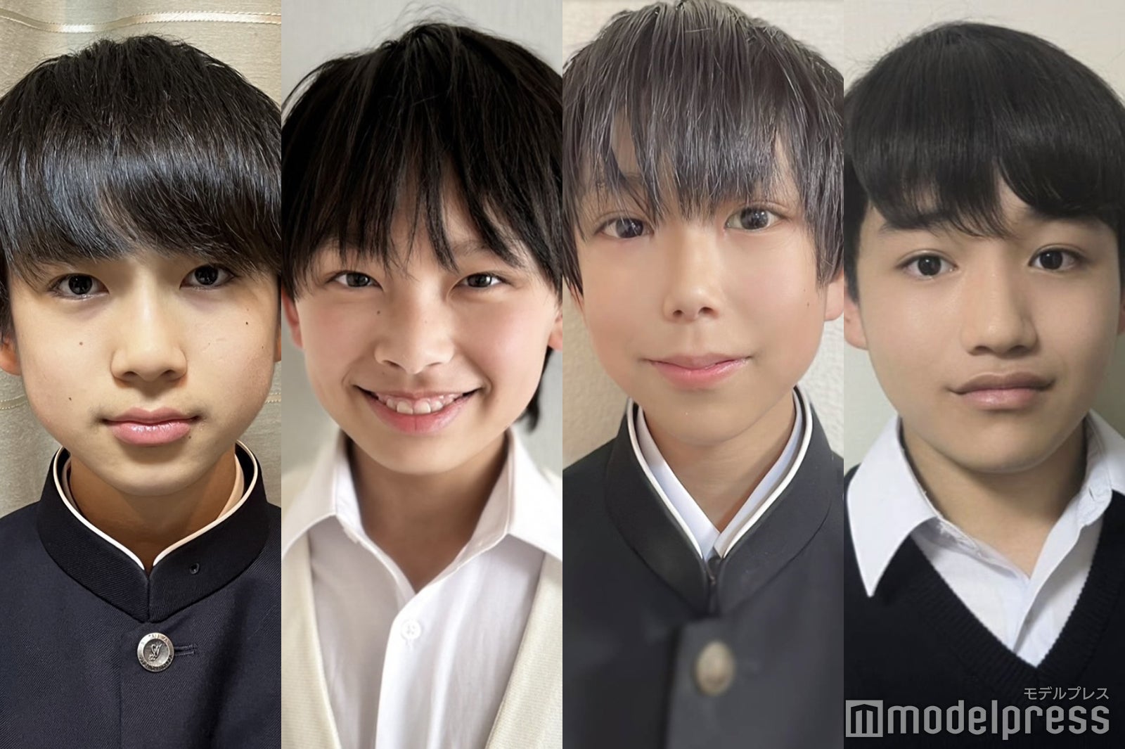 【中間速報】“日本一のイケメン中学一年生”決める「中一ミスターコン2024」暫定上位4人を発表