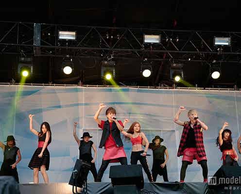 話題の大型新人ユニット・lol、「a-nation」で5万人前に堂々パフォーマンス<セットリスト>