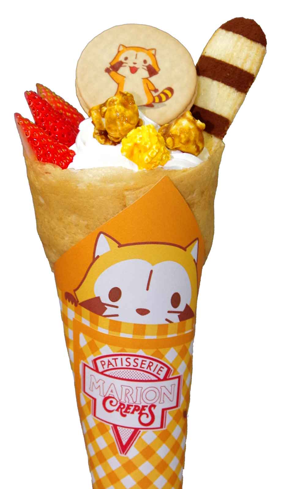 ラスカルクレープ676円（税抜）（C）NIPPON ANIMATION CO.,LTD.