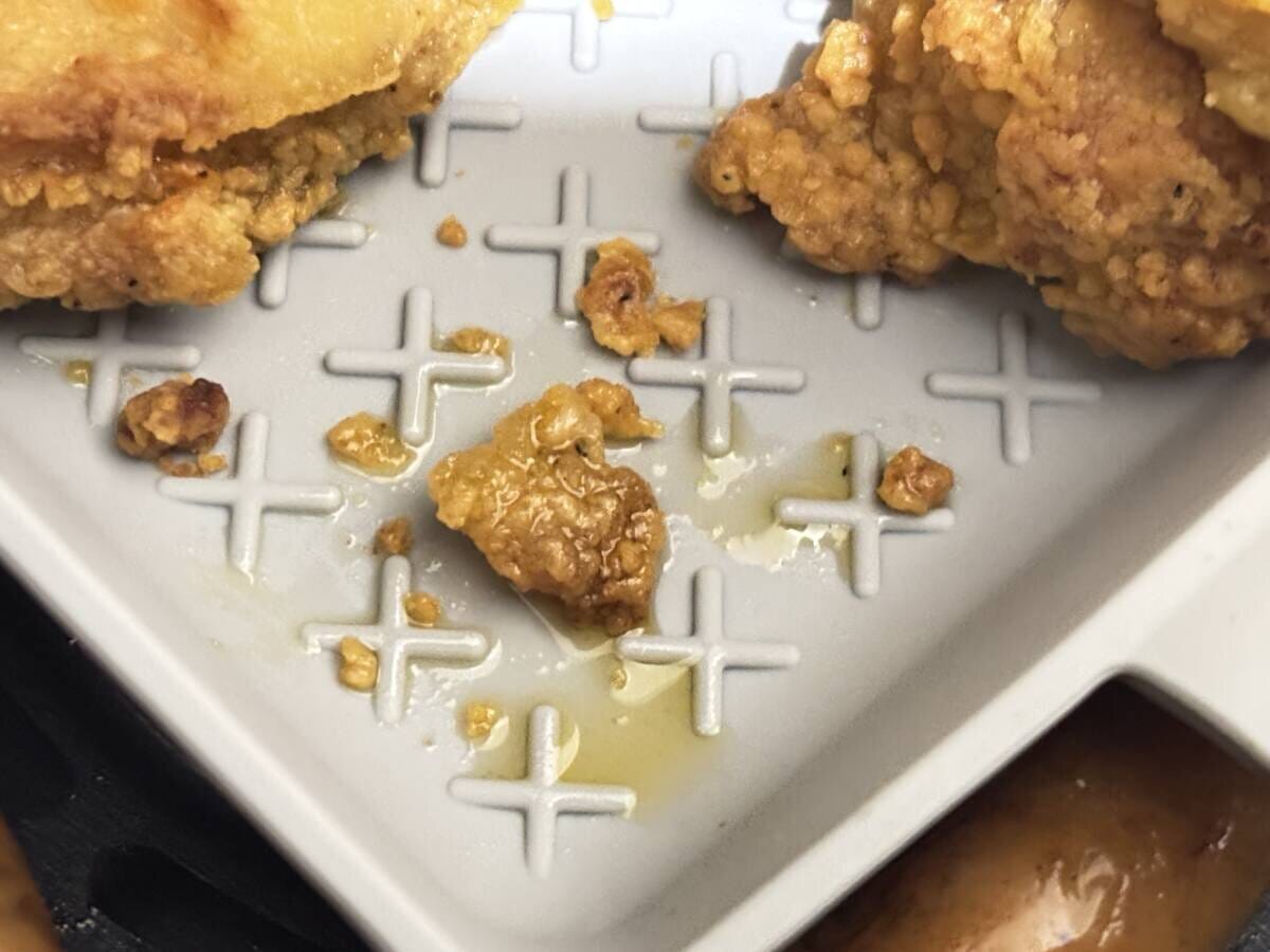 シリコーンオーブントレー　油落ち