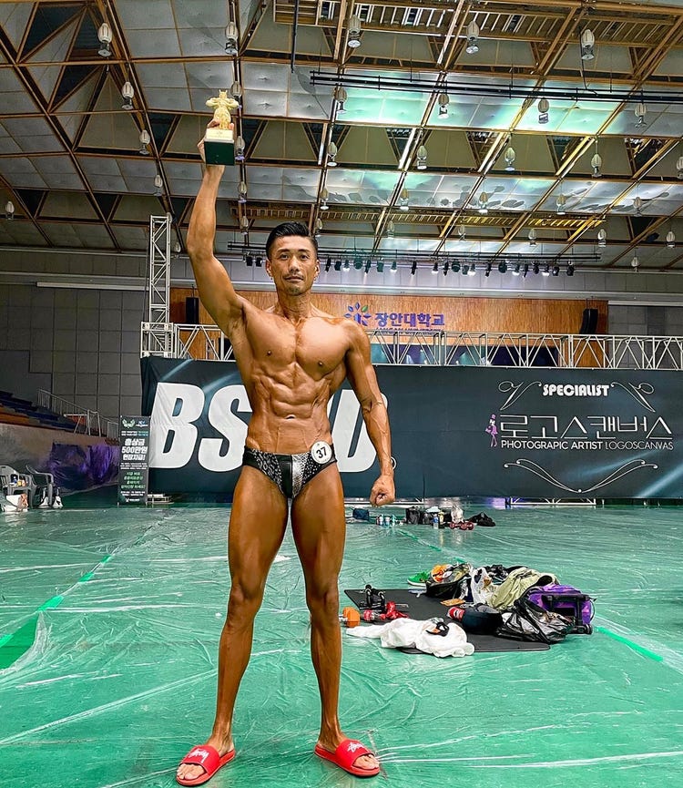 金子賢 圧巻の肉体美でフィットネス大会3冠達成 正直ホッとしてます モデルプレス 金子賢 圧巻の肉体美でフィットネス大会3冠達成 正直ホッとしてます モデルプレス