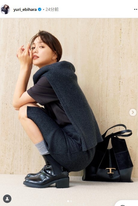 蛯原友里Instagramより