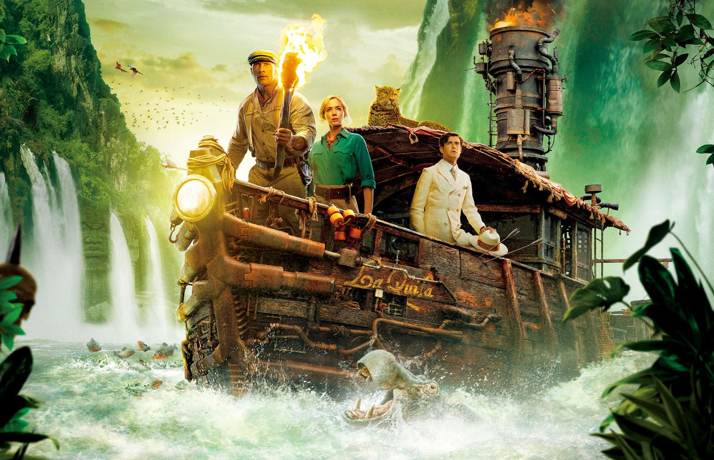 映画『ジャングル・クルーズ』(C)2021 Disney Enterprises, Inc. All Rights Reserved.