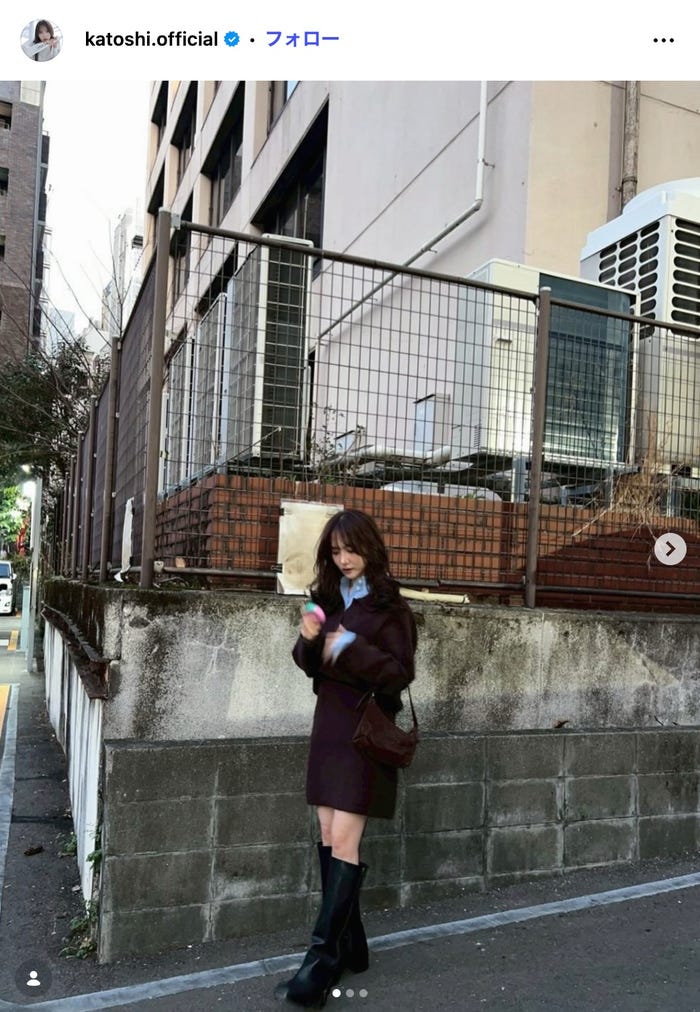 加藤史帆Instagramより