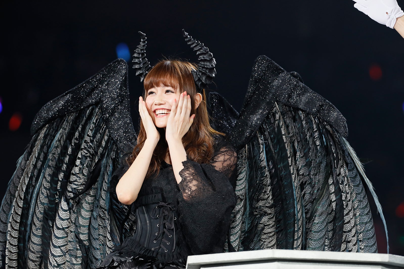 込山榛香「AKB48グループユニットシングル争奪じゃんけん大会」（C）AKS