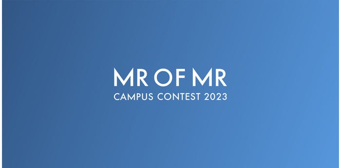 「MR OF MR CAMPUS CONTEST 2022」ロゴ (提供画像)