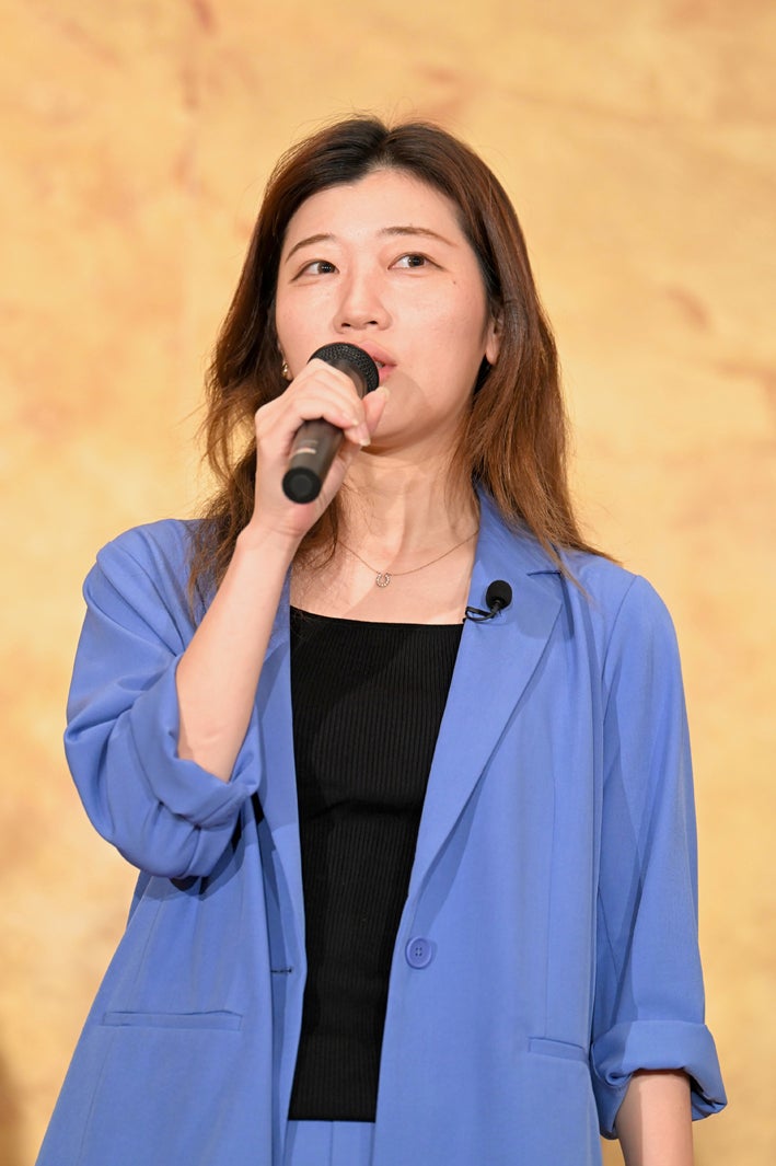 ヒコロヒー「内村プロデュース」出演者内定発表会見より（C）テレビ朝日