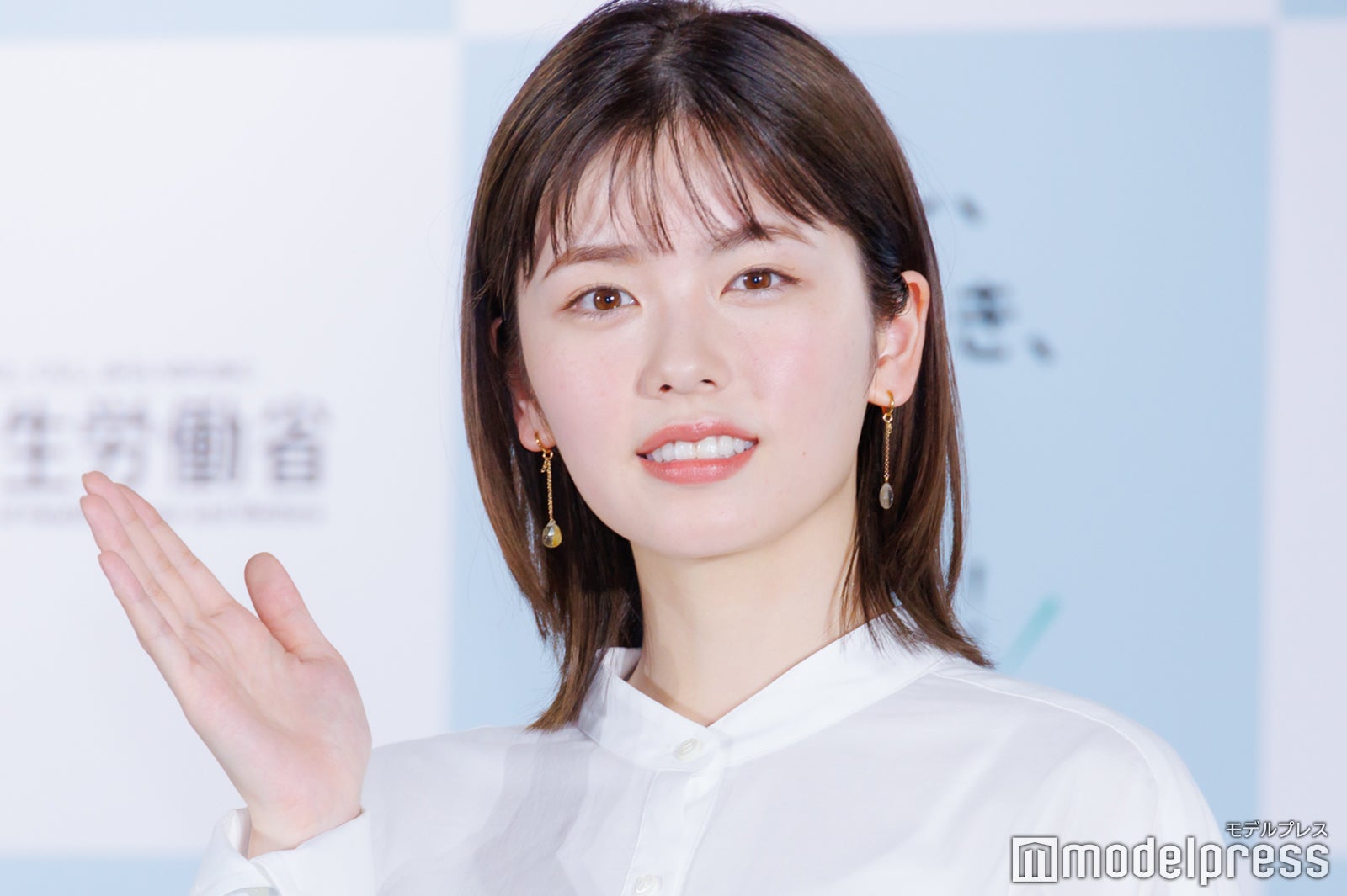 発表会に出席した小芝風花（C）モデルプレス