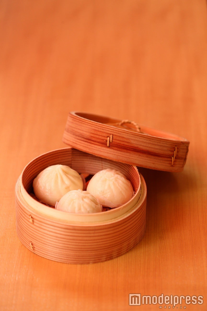 包子（パオズ）／豚まん・塩豚まん・青菜まん・桃まんの4種／画像提供：ゴンチャ ジャパン