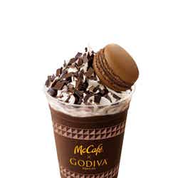 ゴディバ チョコレート フラッペ &マカロン チョコレート／画像提供：日本マクドナルド