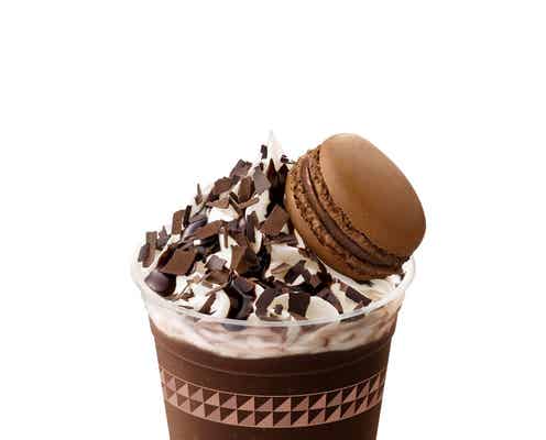 マックカフェ新作「ゴディバ チョコレート フラッペ」“人気No.1”GODIVAとのコラボフラッペ再び