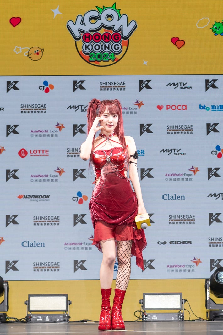 YENA「KCON HONG KONG 2024」（C） CJ ENM Co., Ltd, All Rights Reserved