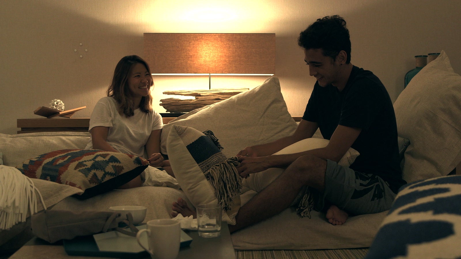 エビアン、侑哉『TERRACE HOUSE ALOHA STATE』7th WEEK（C）フジテレビ／イースト・エンタテインメント 