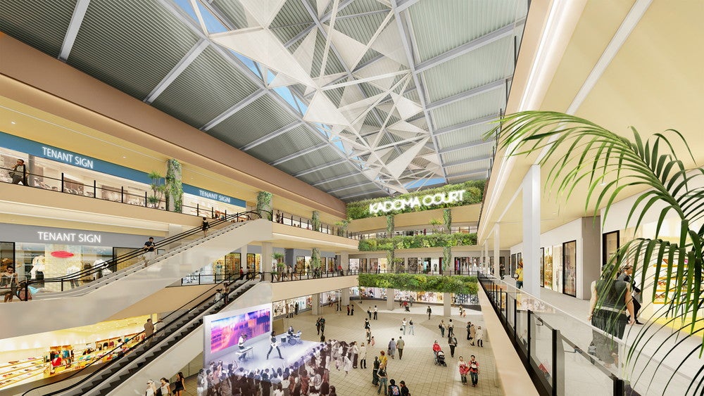 センターコートイメージ／画像提供：三井不動産