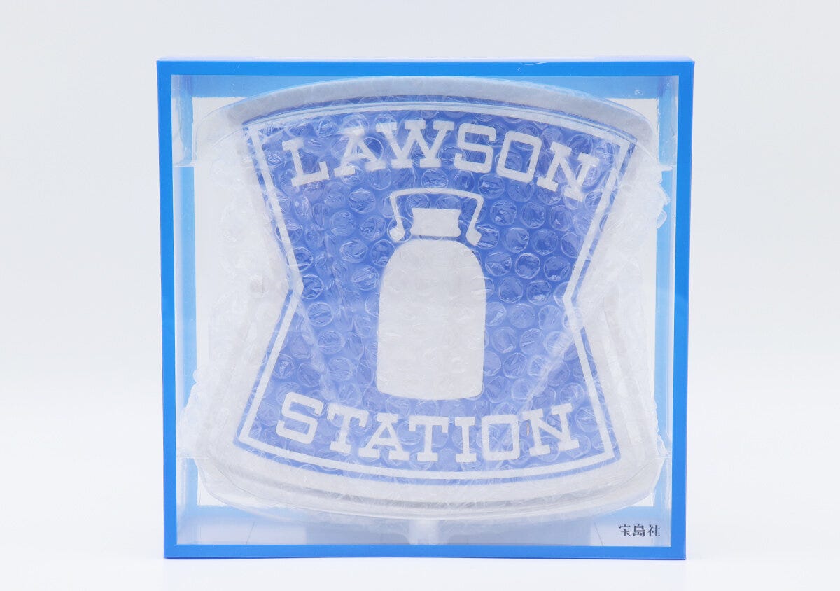 ローソンの看板そのまんま卓上ミラー