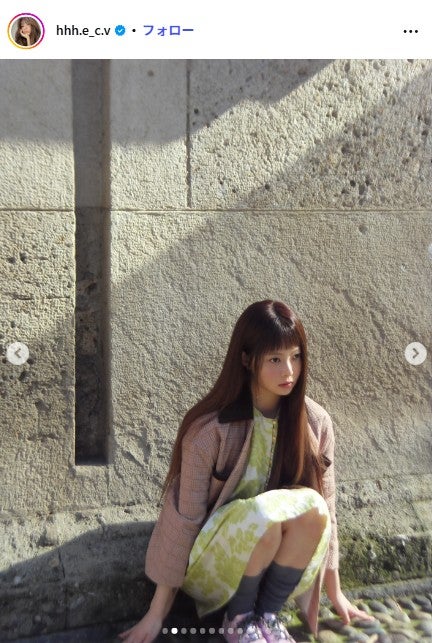 HONG EUNCHAE Instagramより