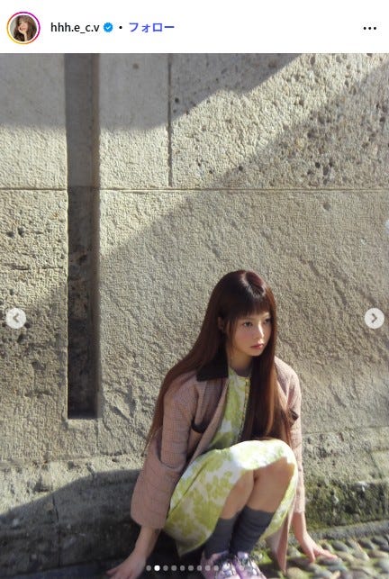 HONG EUNCHAE Instagramより