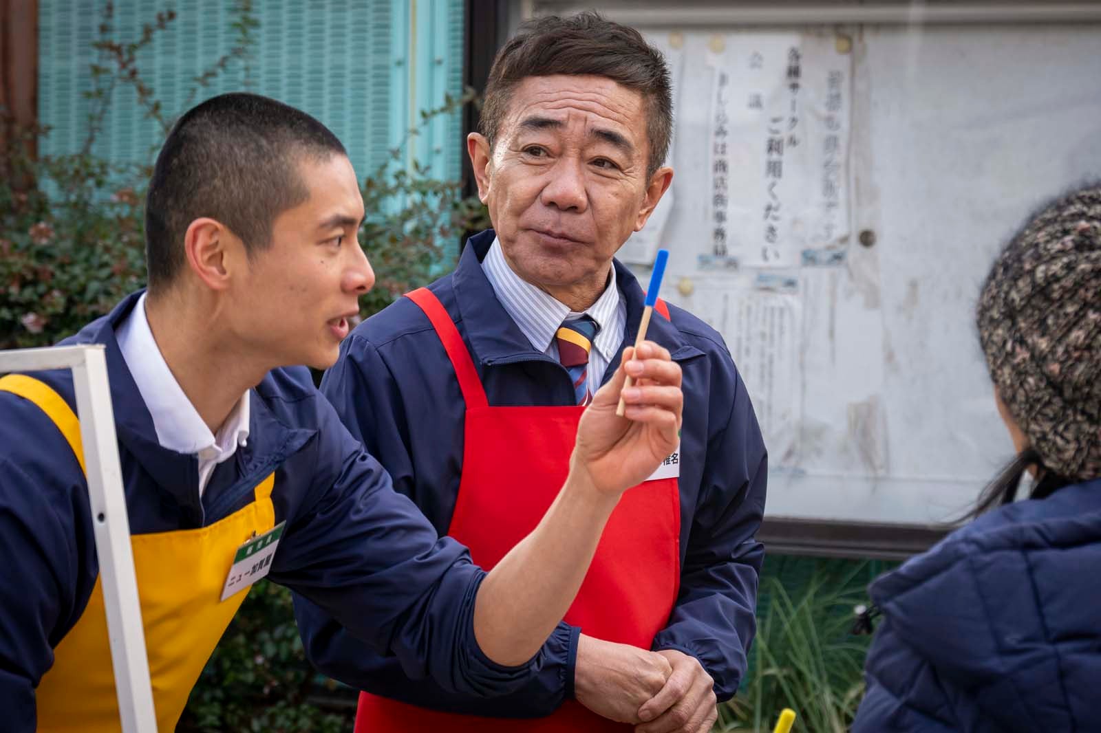 葵揚、木梨憲武「春になったら」第5話より（C）カンテレ