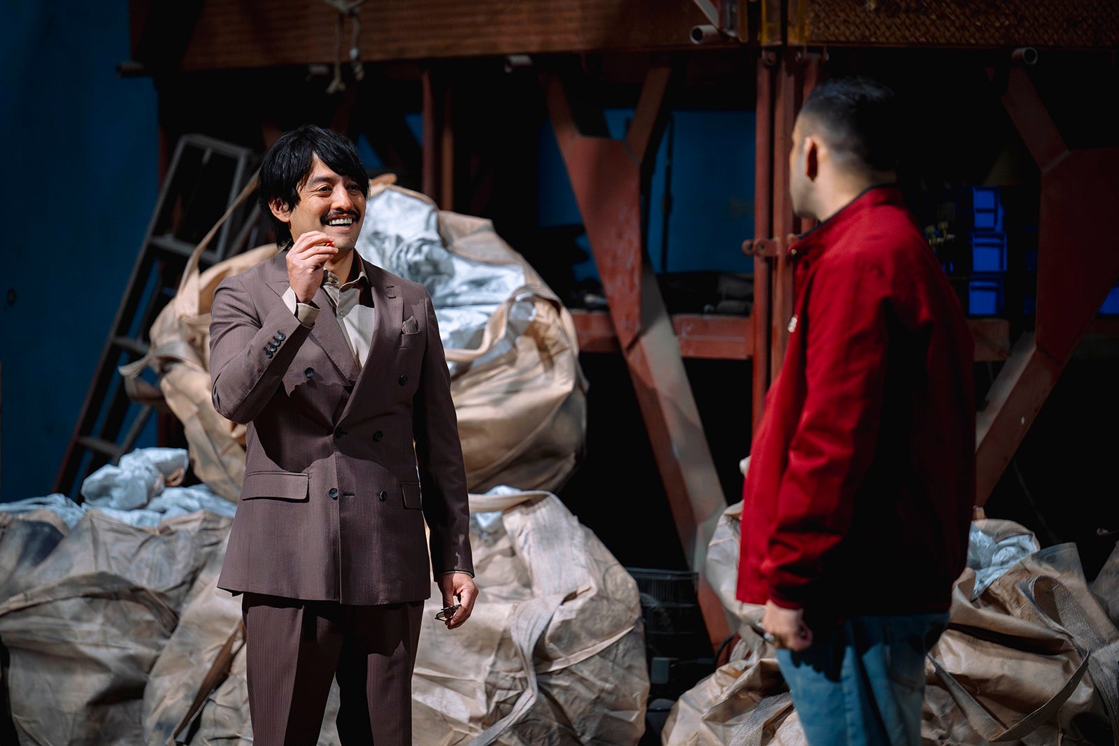 フェルナンデス直⾏、植野行雄「DOPE 麻薬取締部特捜課」第3話（C）TBS