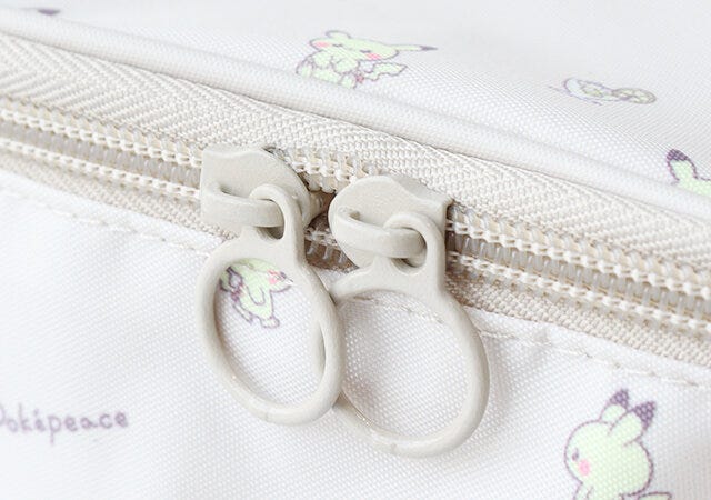 付録　ムック　宝島社　ポケモン　ポケピース　ピカチュウ　バニティポーチ　ファスナー　持ち手　リング