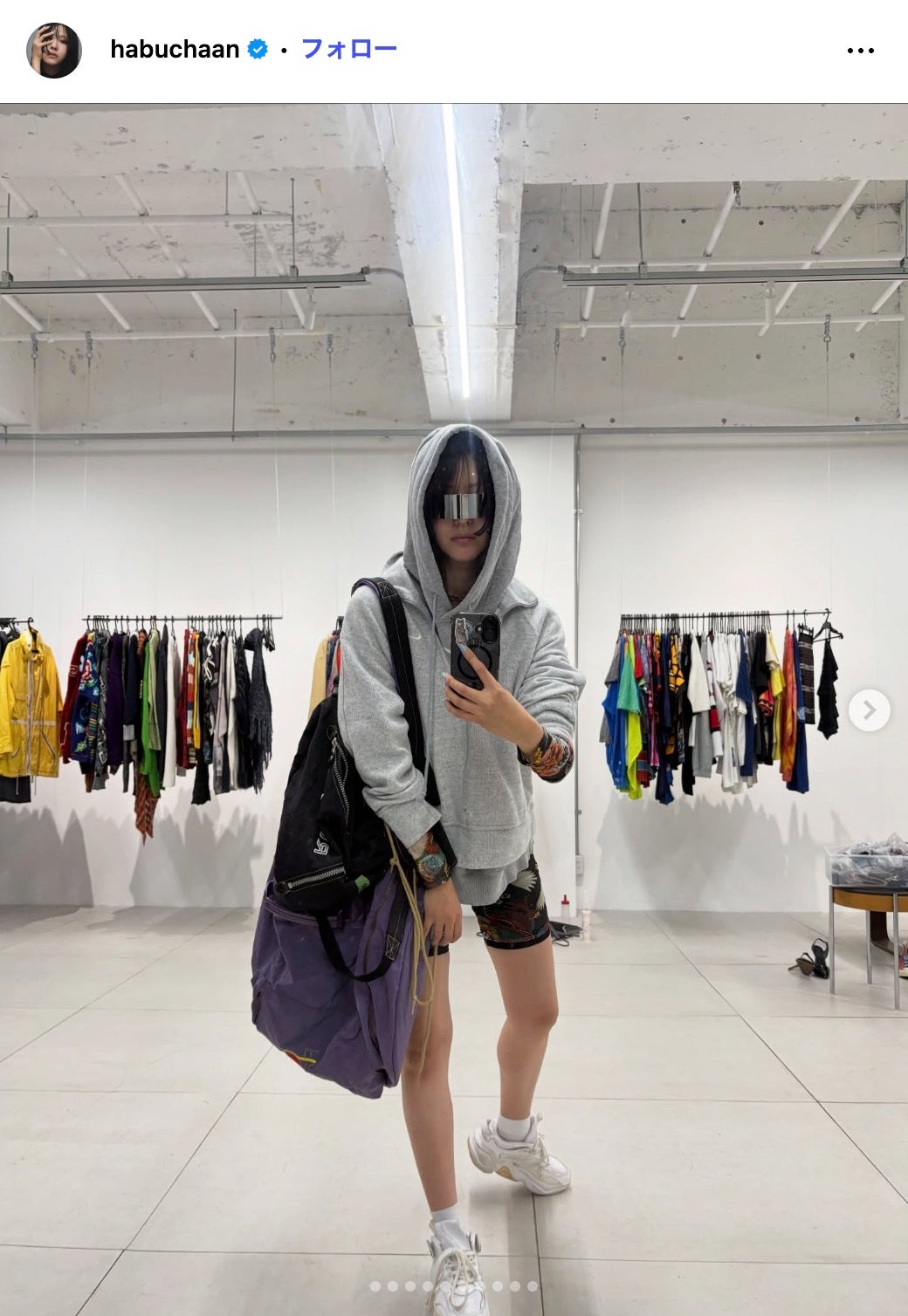 土生瑞穂Instagramより
