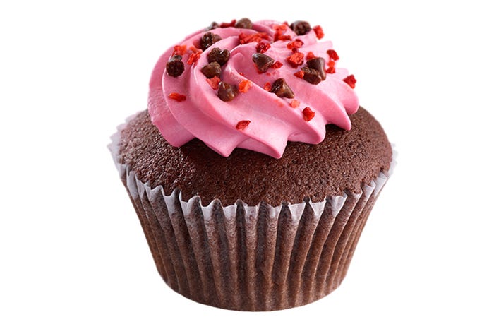 ラズベリー&チョコカップケーキ/画像提供:日本マクドナルド株式会社