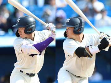阪神 外れ1位候補に明大の岡田＆榊原リストアップ 50メートル5秒69快速の岡田 憧れは近本、走攻守そろった榊原