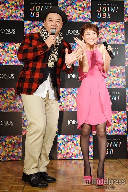 （左から）木下隆行、鈴木奈々