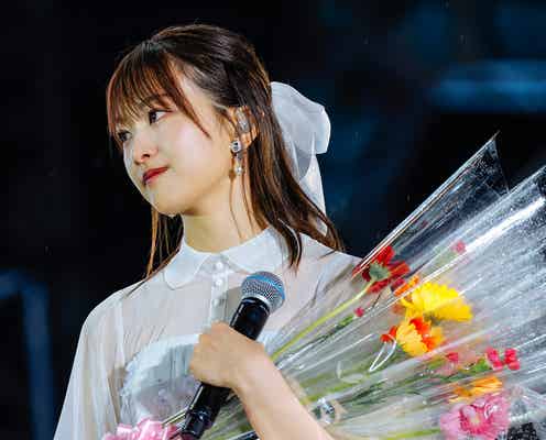 櫻坂46卒業の原田葵、学業との両立振り返り涙溢れる「1人ではできなかった」活動復帰時の思いも<スピーチ全文>