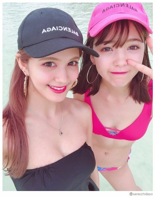 藤田ニコル＆紗蘭、ビキニ姿でグアム満喫　ハプニング乗り越え“さらにこ旅”で夏休み