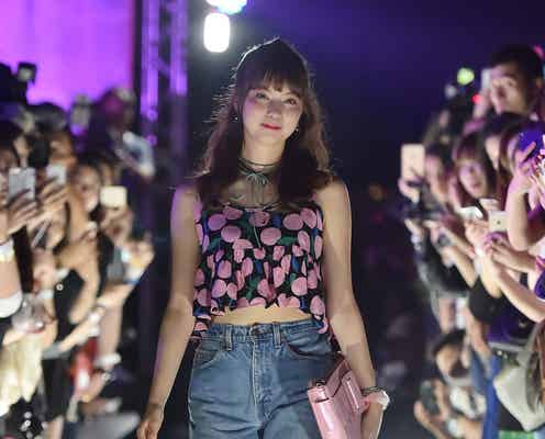 八木アリサ、ヘルシーな肌見せに胸キュン 台湾ファンから“アリサ”コール飛ぶ