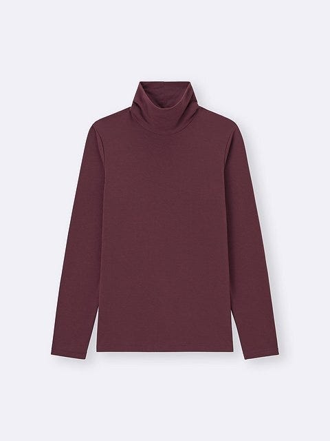 GU スタイルヒートエクストラタートルネックT GUのスタイルヒートエクストラタートルネックT