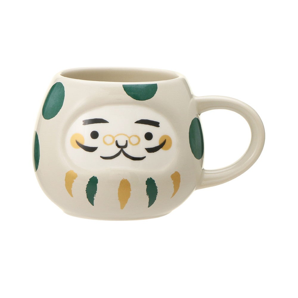 マグだるまドットホワイト237ml ※オンラインストア限定 ¥1,980／画像提供：スターバックス コーヒー ジャパン