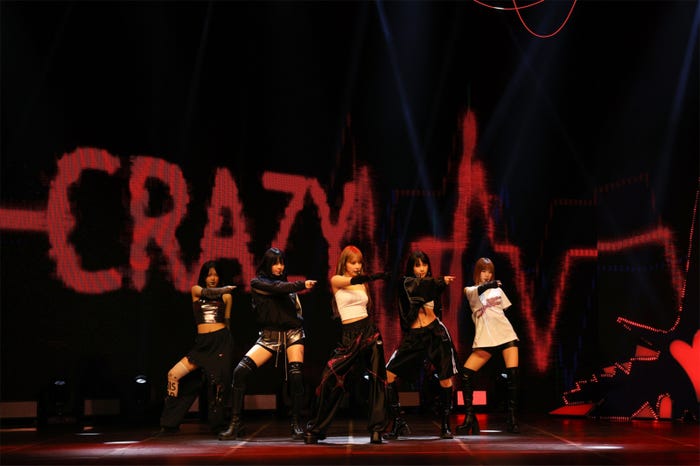 HONG EUNCHAE、HUH YUNJIN、SAKURA、KAZUHA、KIM CHAEWON(P)&(C) SOURCE MUSIC