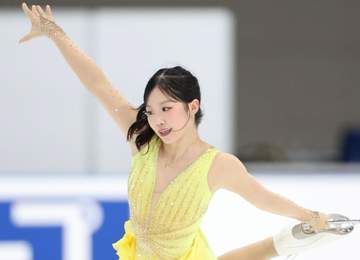 中井亜美 メイクとポニーテールもこだわりたっぷり「細かいことでも雰囲気が変わる」 3A着氷し225.52点で優勝 