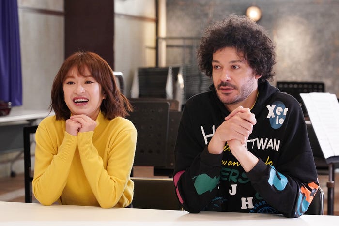 門脇麦、ロイック・ガルニエ/「リバーサルオーケストラ」第9話より(C)日本テレビ