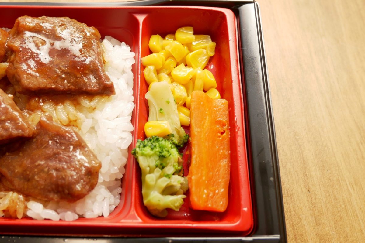 アンガスビーフカットステーキ重