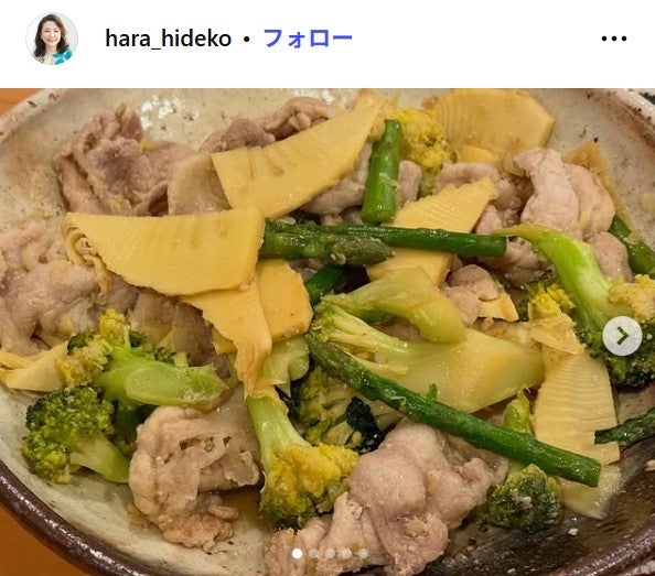 原日出子Instagramより